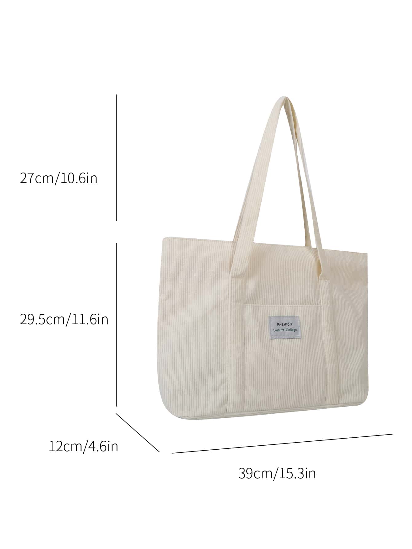 Bolsa de Ombro Athena - Veludo Cotelê Grande Literária | Aurora