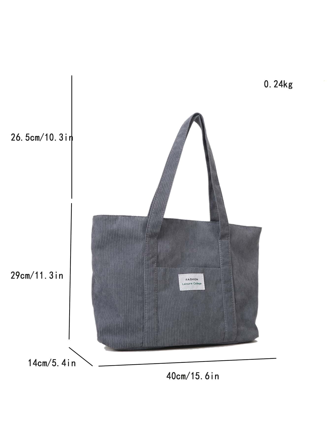 Bolsa de Ombro Athena - Veludo Cotelê Grande Literária | Aurora