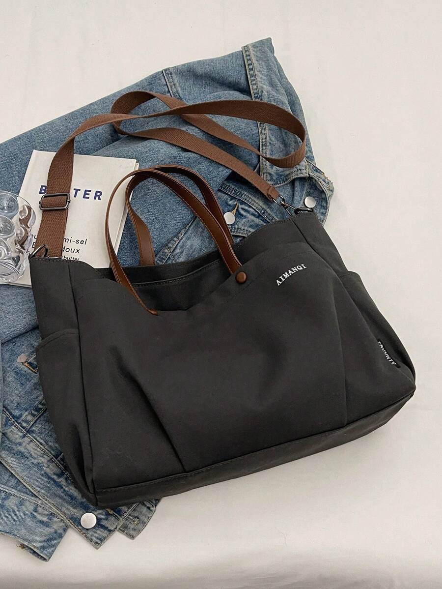 Bolsa Hestia - Tote Minimalista Blocos de Cores Grande Capacidade | Aurora