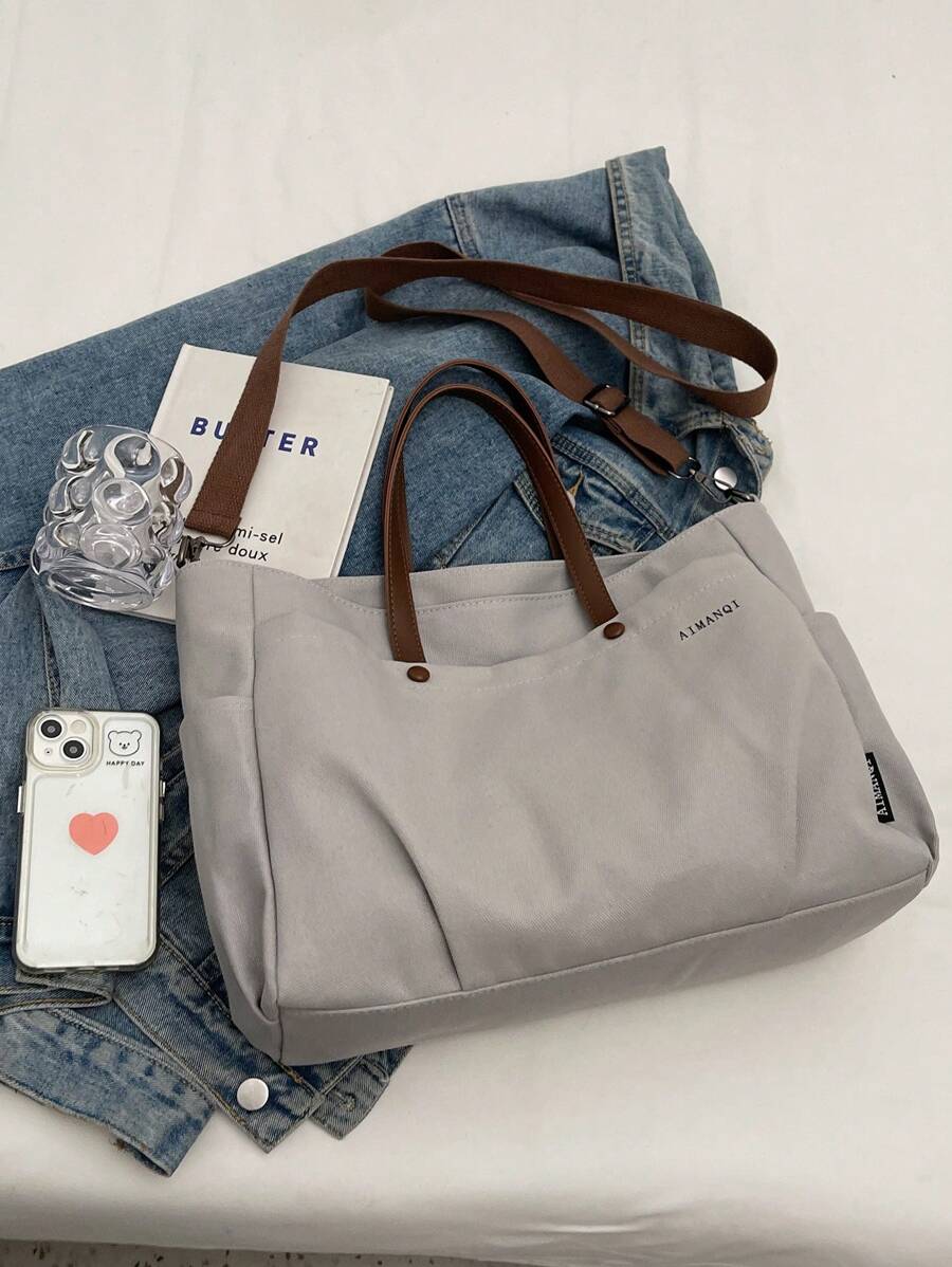 Bolsa Hestia - Tote Minimalista Blocos de Cores Grande Capacidade | Aurora