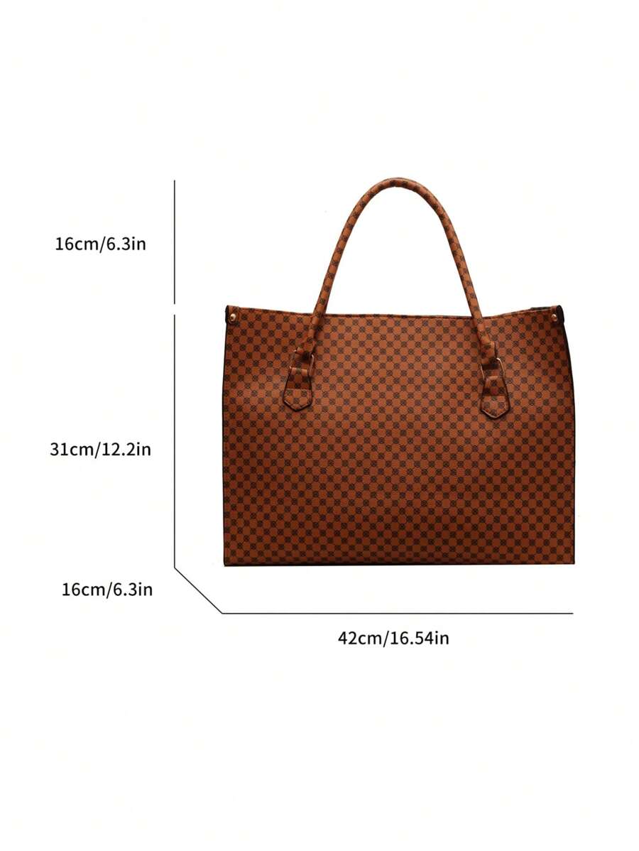 Bolsa Demeter - Oversized Vintage Estampa 4 Estações | Aurora