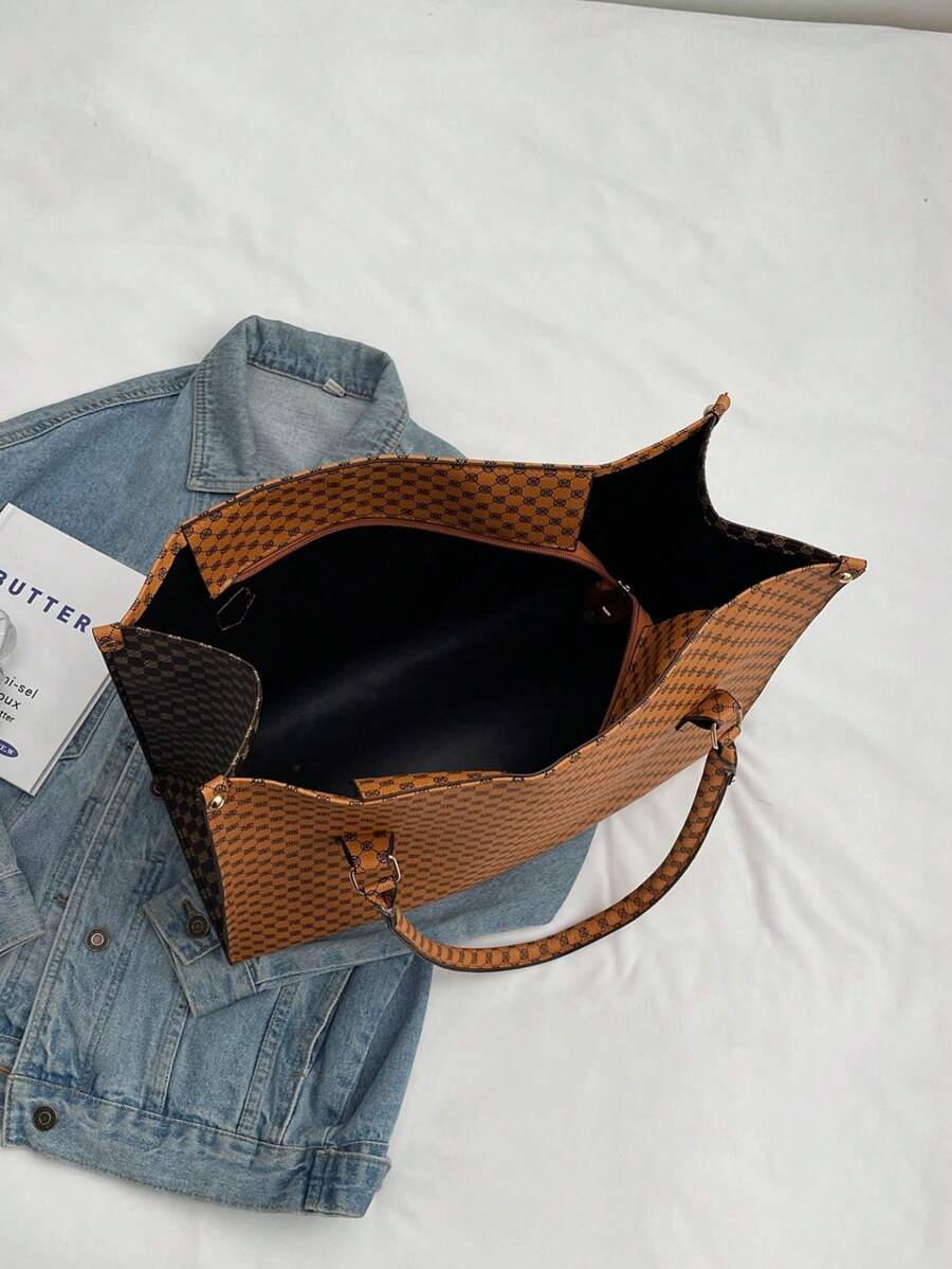 Bolsa Demeter - Oversized Vintage Estampa 4 Estações | Aurora