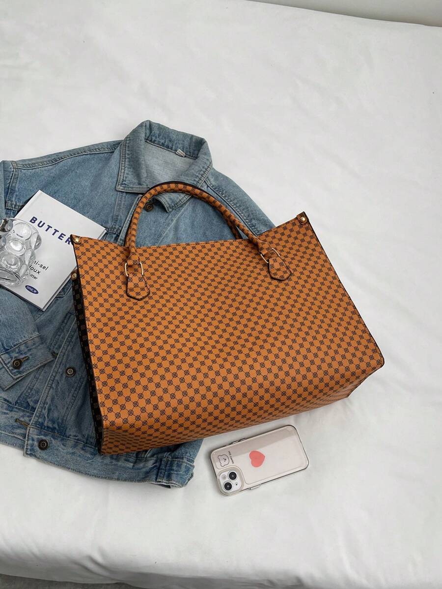 Bolsa Demeter - Oversized Vintage Estampa 4 Estações | Aurora