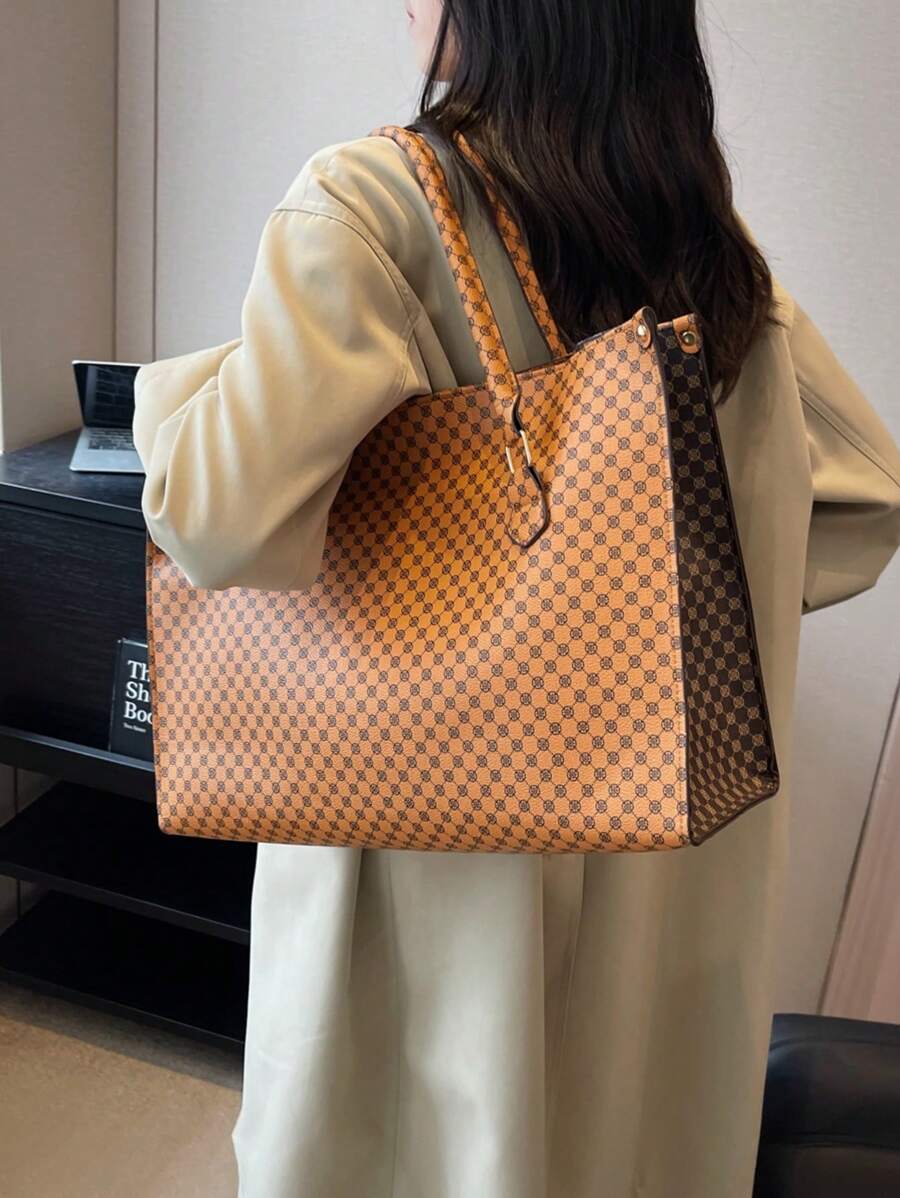 Bolsa Demeter - Oversized Vintage Estampa 4 Estações | Aurora