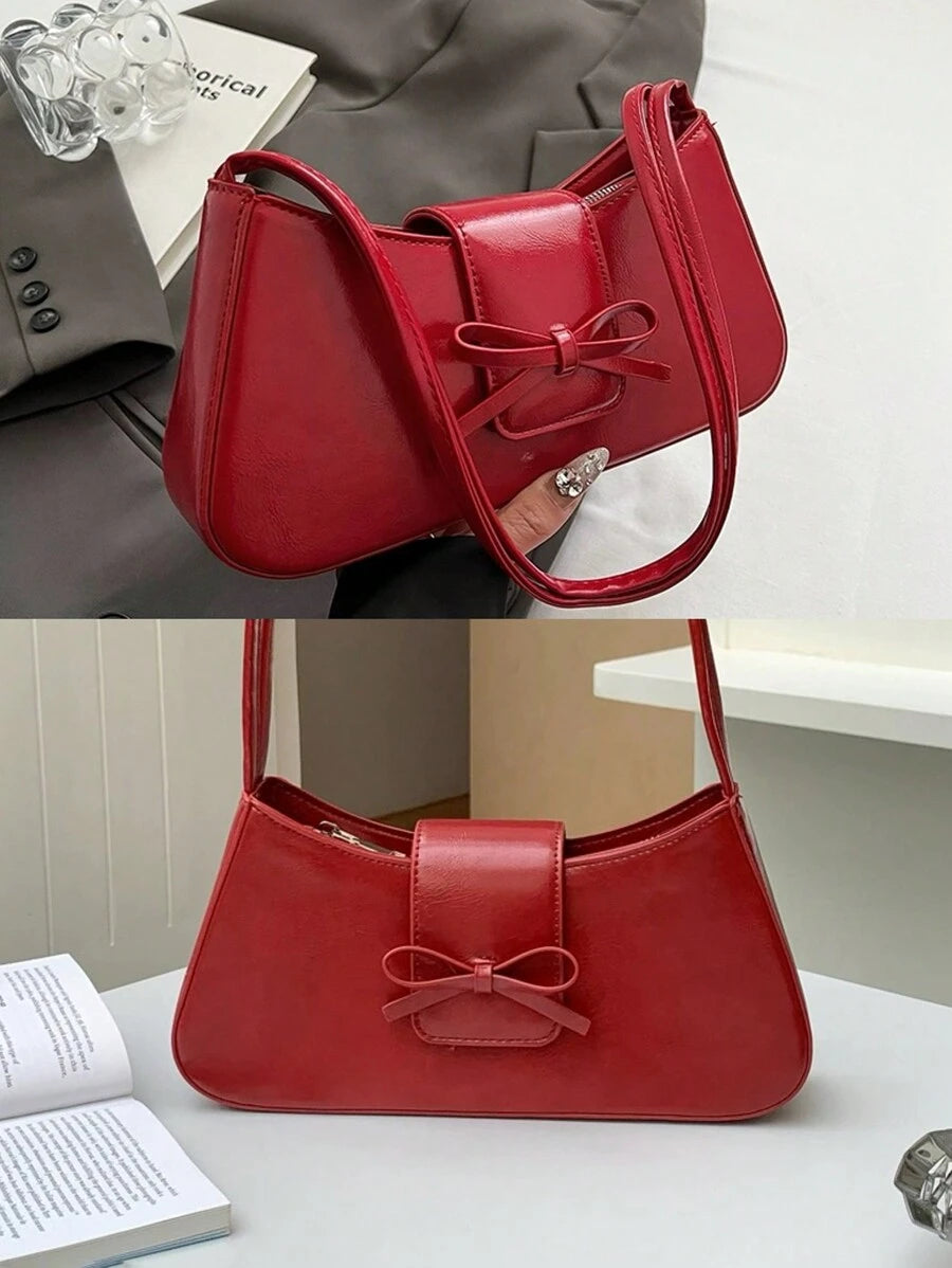 Bolsa Calliope - Baguete Leopardo e Poá Amarelo Vintage | Aurora