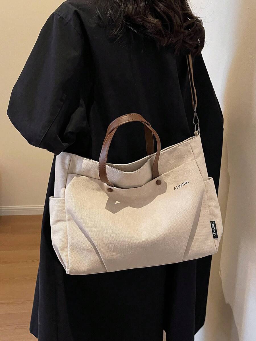 Bolsa Hestia - Tote Minimalista Blocos de Cores Grande Capacidade | Aurora