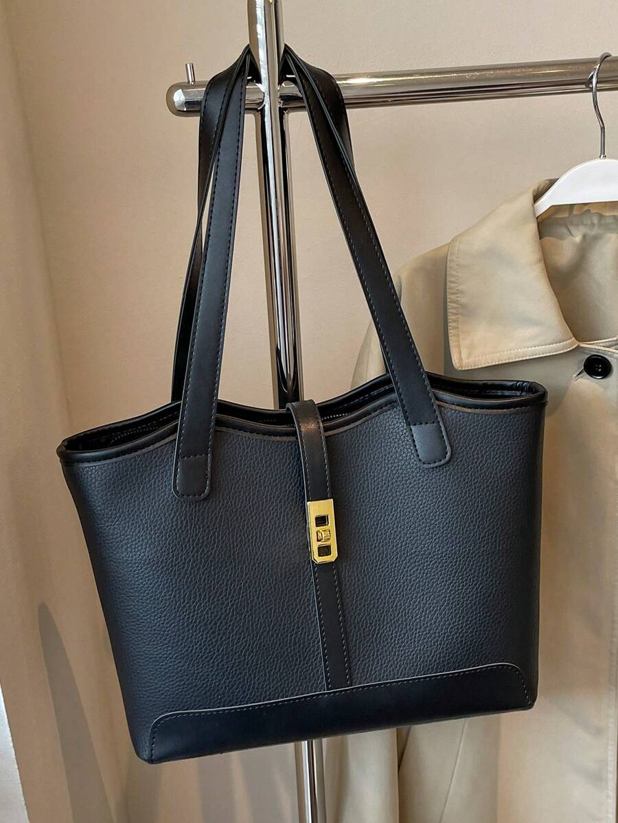 Bolsa de Ombro Gaia - Grande Capacidade Casual Recortes | Aurora