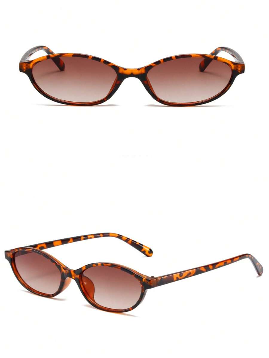 Óculos de Sol Luna - Armação Pequena Oval Vintage | Aurora