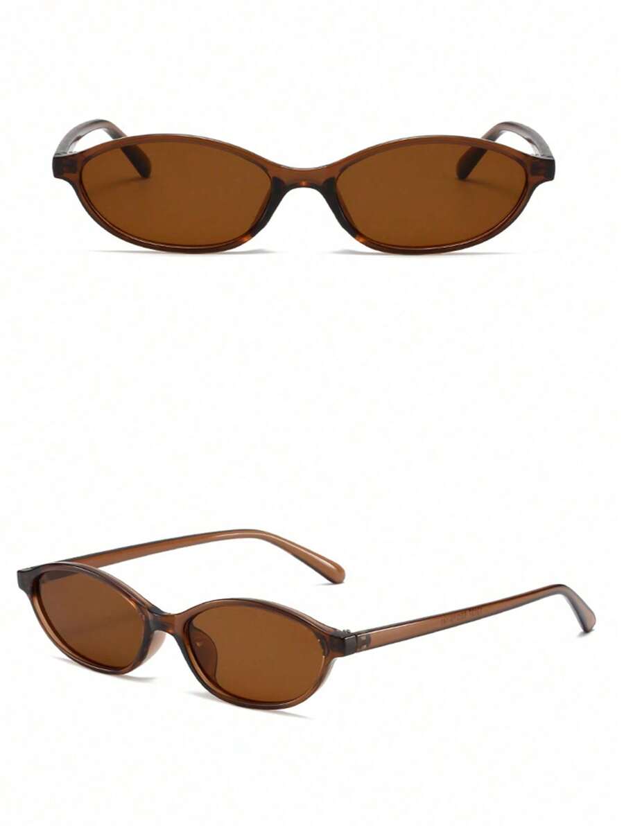 Óculos de Sol Luna - Armação Pequena Oval Vintage | Aurora