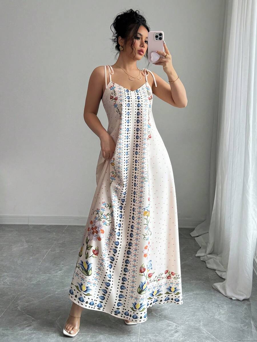 Vestido Flora - Midi Floral Damasco Costas Nuas Boho | Aurora