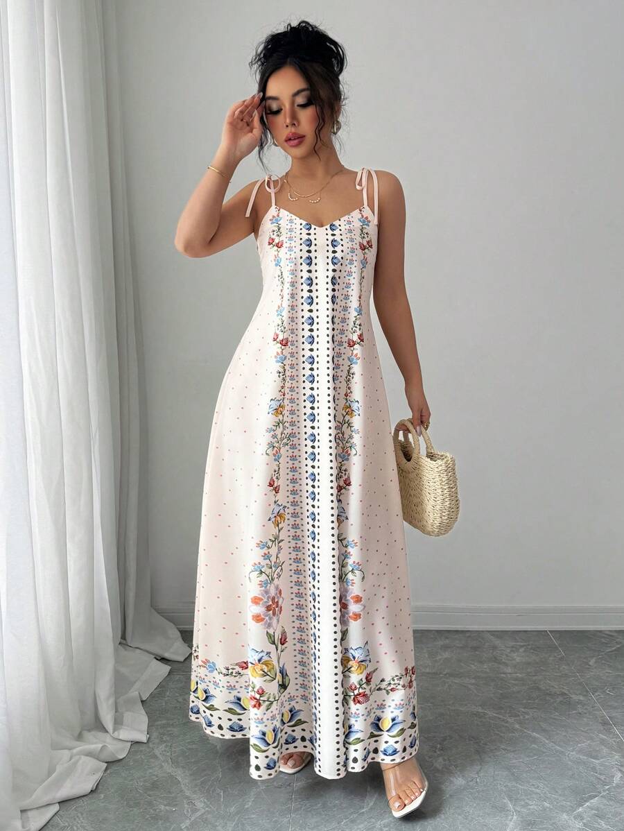 Vestido Flora - Midi Floral Damasco Costas Nuas Boho | Aurora