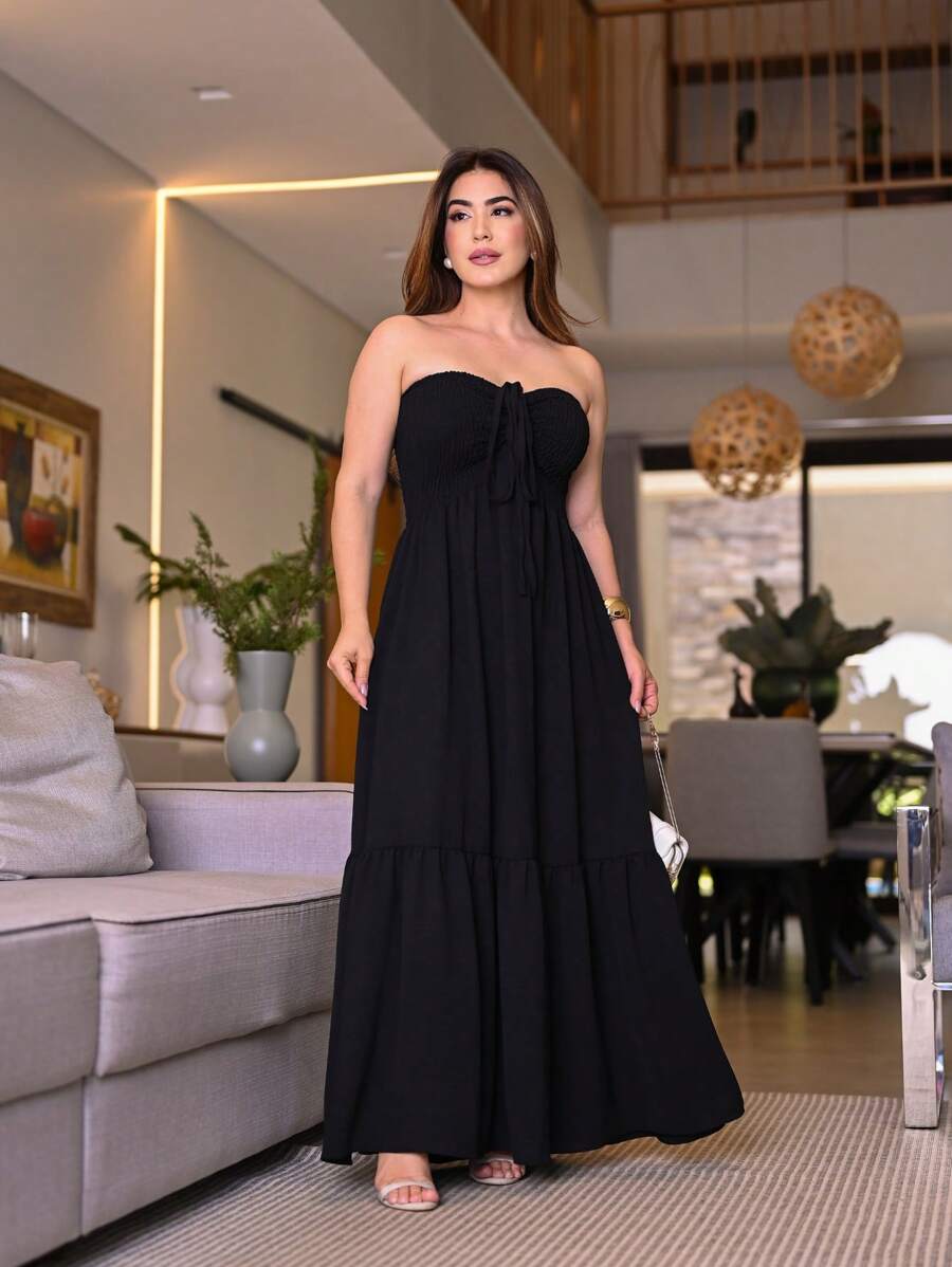 Vestido Longo Persephone -  Boho Alça Fina Luxo | Aurora