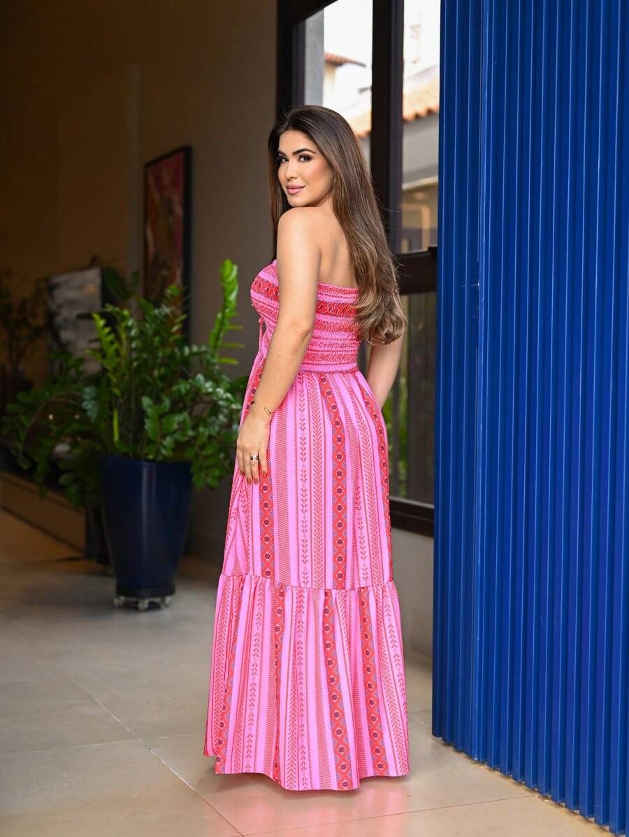 Vestido Longo Persephone -  Boho Alça Fina Luxo | Aurora