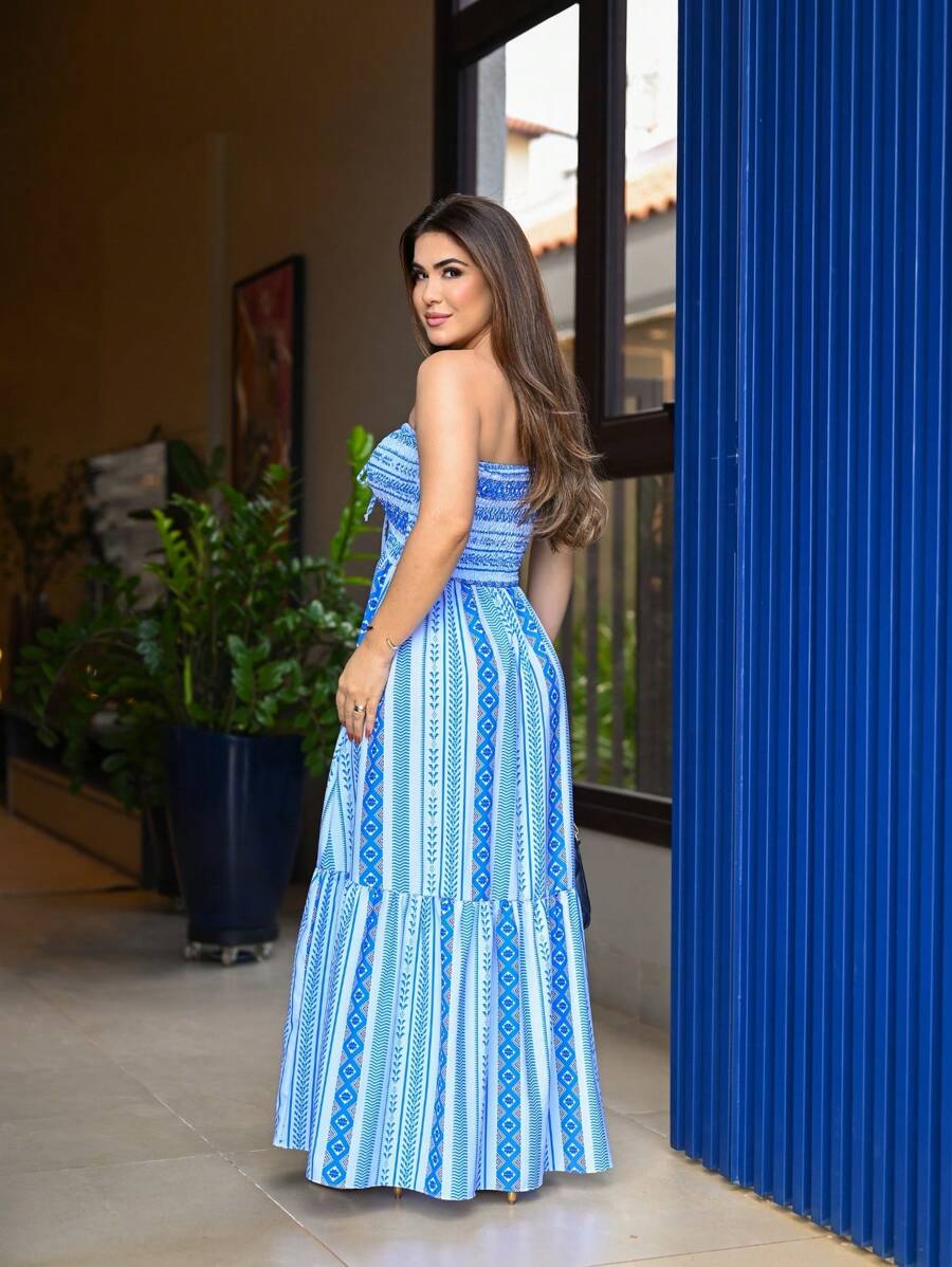 Vestido Longo Persephone -  Boho Alça Fina Luxo | Aurora