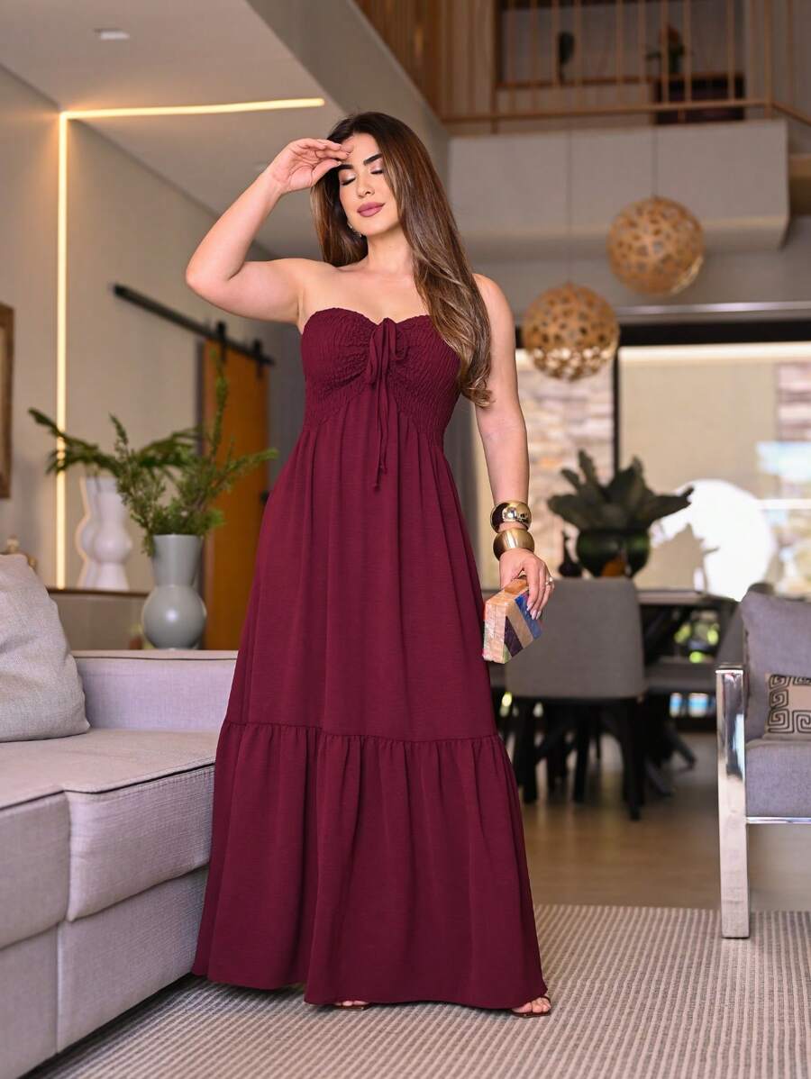 Vestido Longo Persephone -  Boho Alça Fina Luxo | Aurora