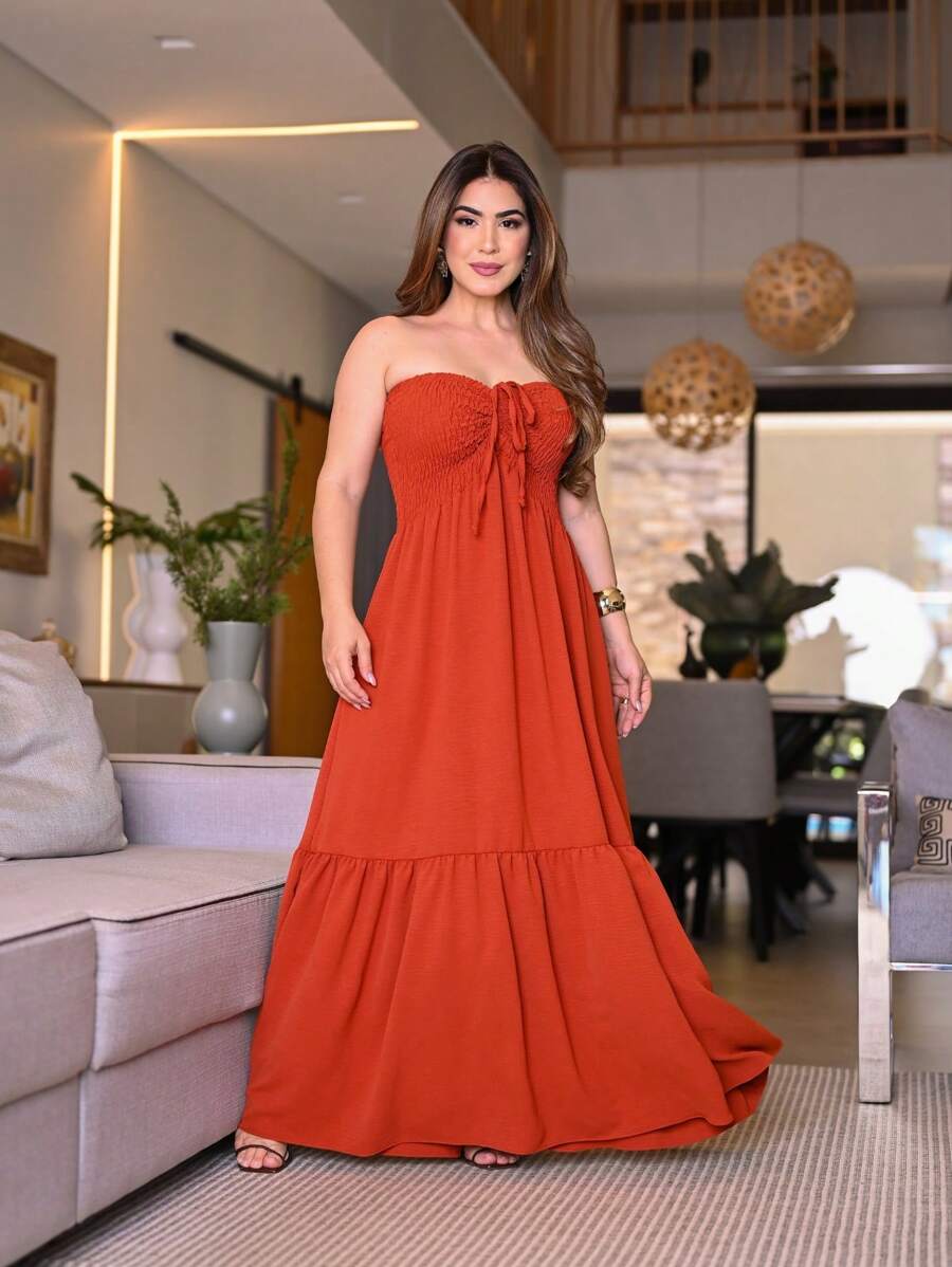 Vestido Longo Persephone -  Boho Alça Fina Luxo | Aurora