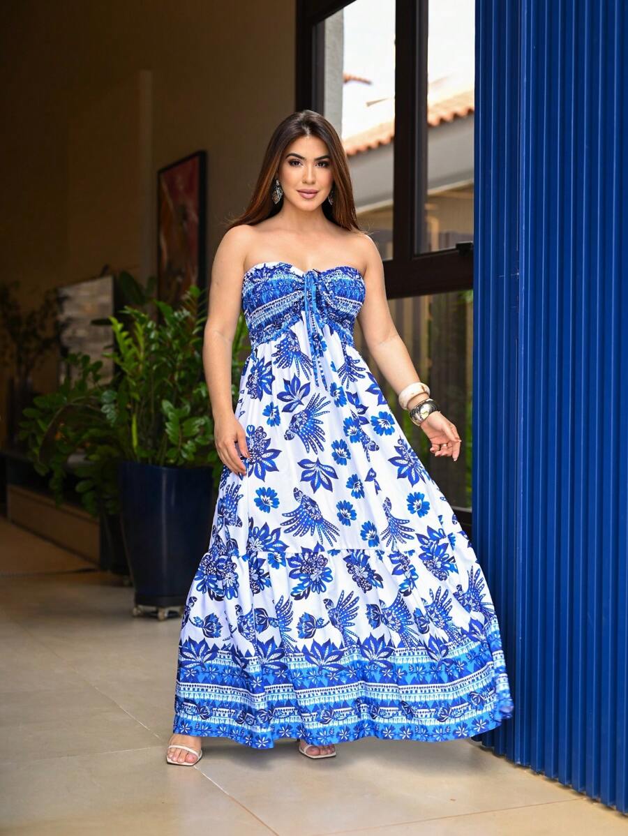 Vestido Longo Persephone -  Boho Alça Fina Luxo | Aurora