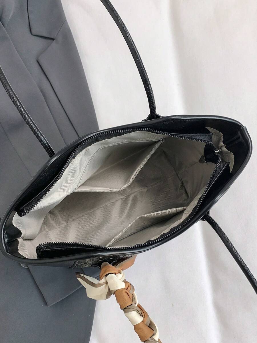 Bolsa de Ombro Themis - Executiva Estampa Crocodilo | Aurora