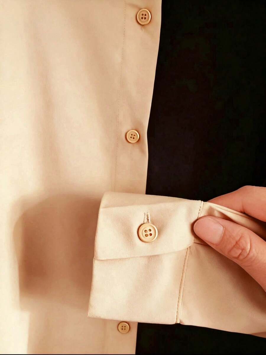 Camisa Hebe - Manga Longa Lapela Preto e Branco | Aurora