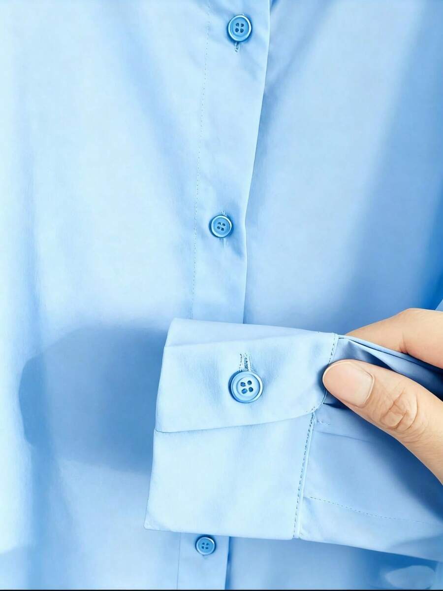 Camisa Hebe - Manga Longa Lapela Preto e Branco | Aurora