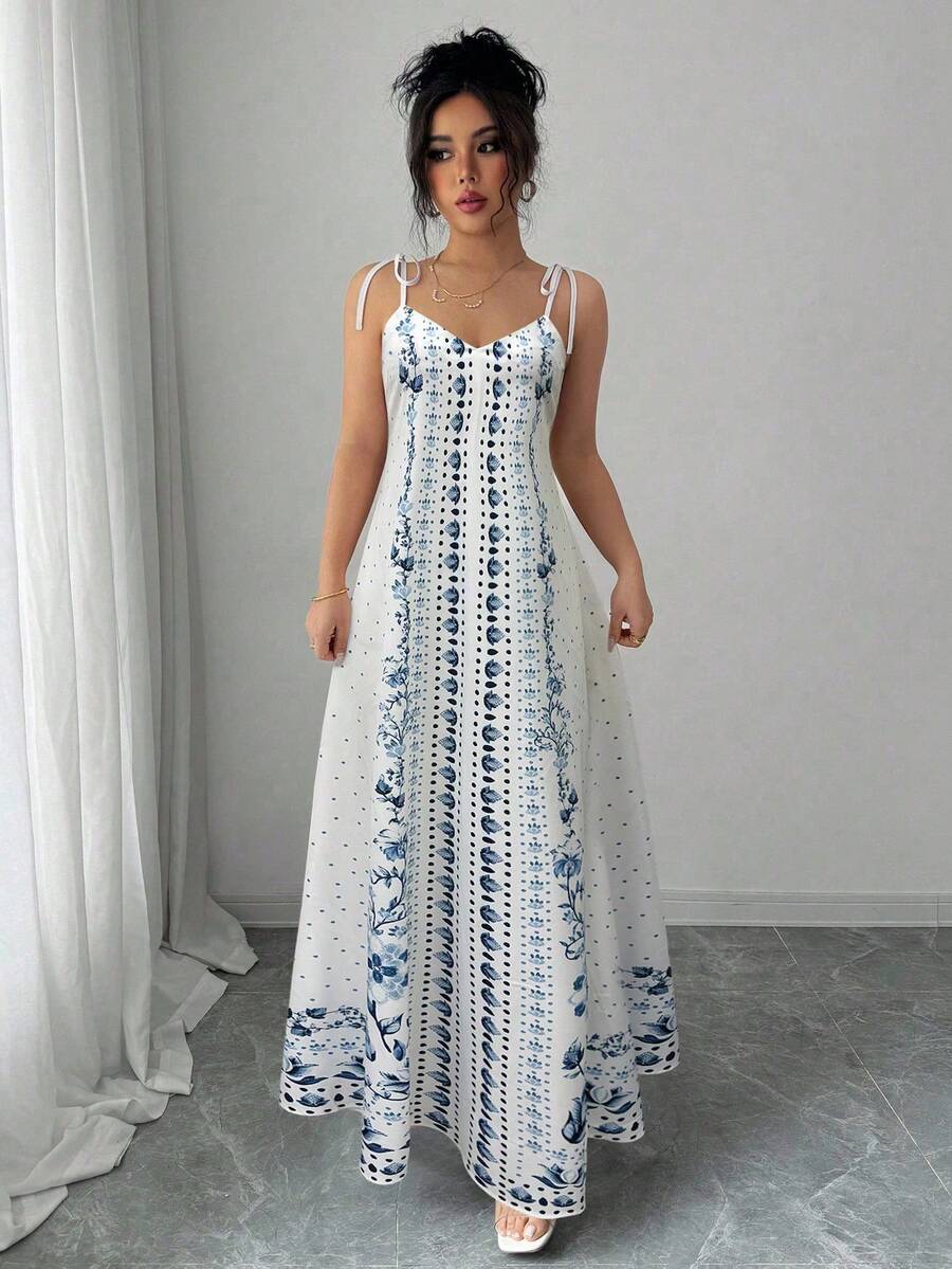 Vestido Flora - Midi Floral Damasco Costas Nuas Boho | Aurora