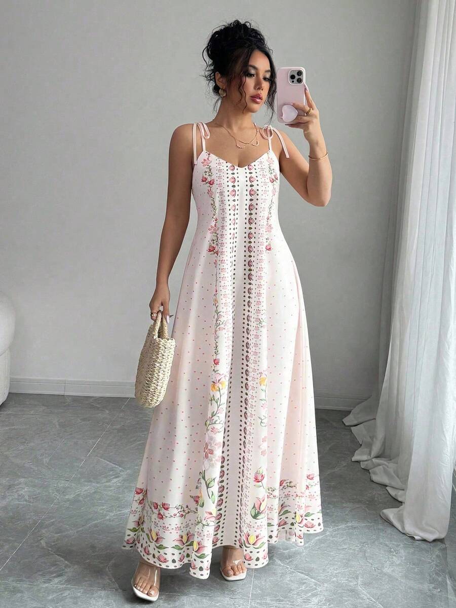 Vestido Flora - Midi Floral Damasco Costas Nuas Boho | Aurora