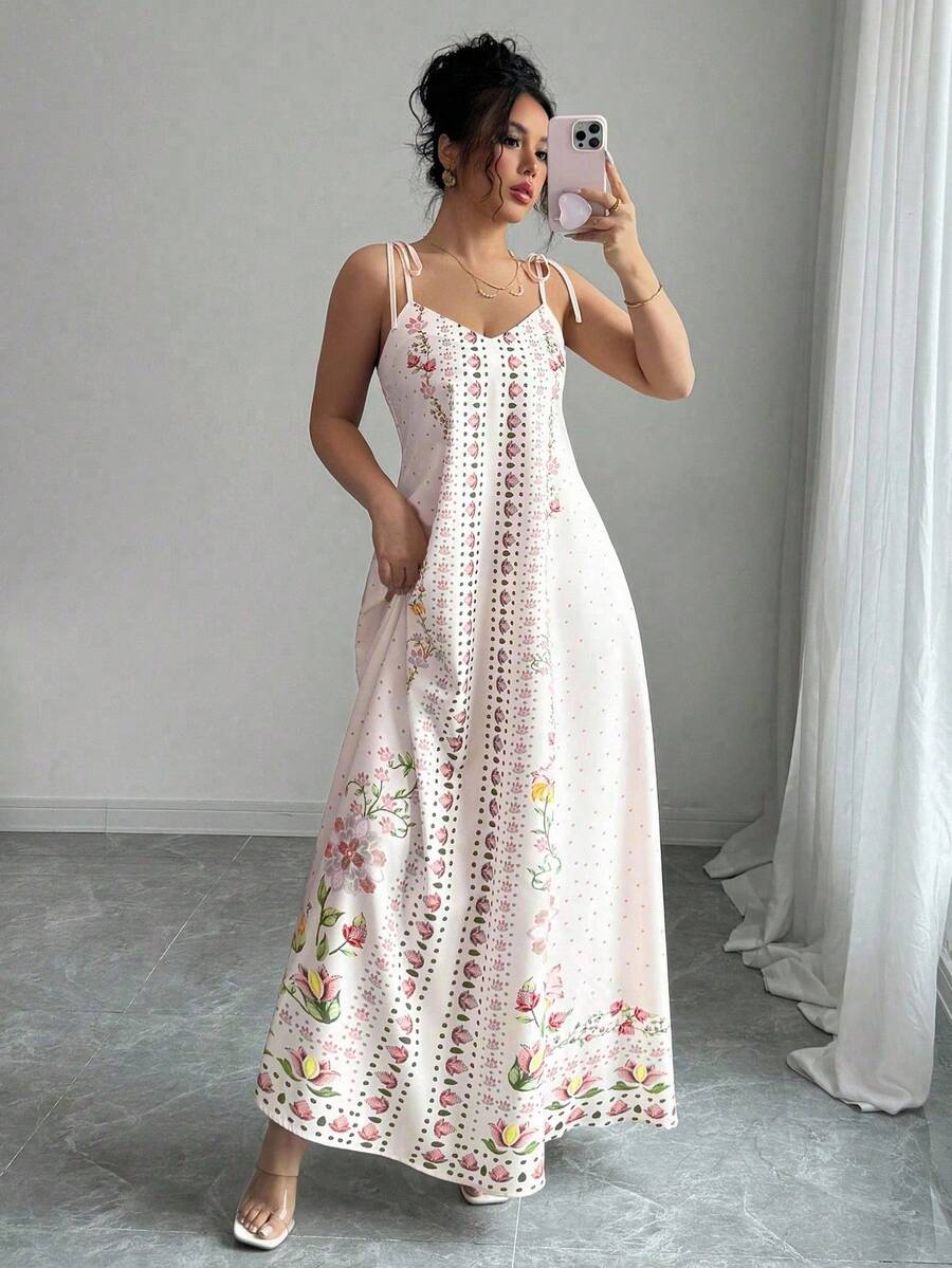 Vestido Flora - Midi Floral Damasco Costas Nuas Boho | Aurora