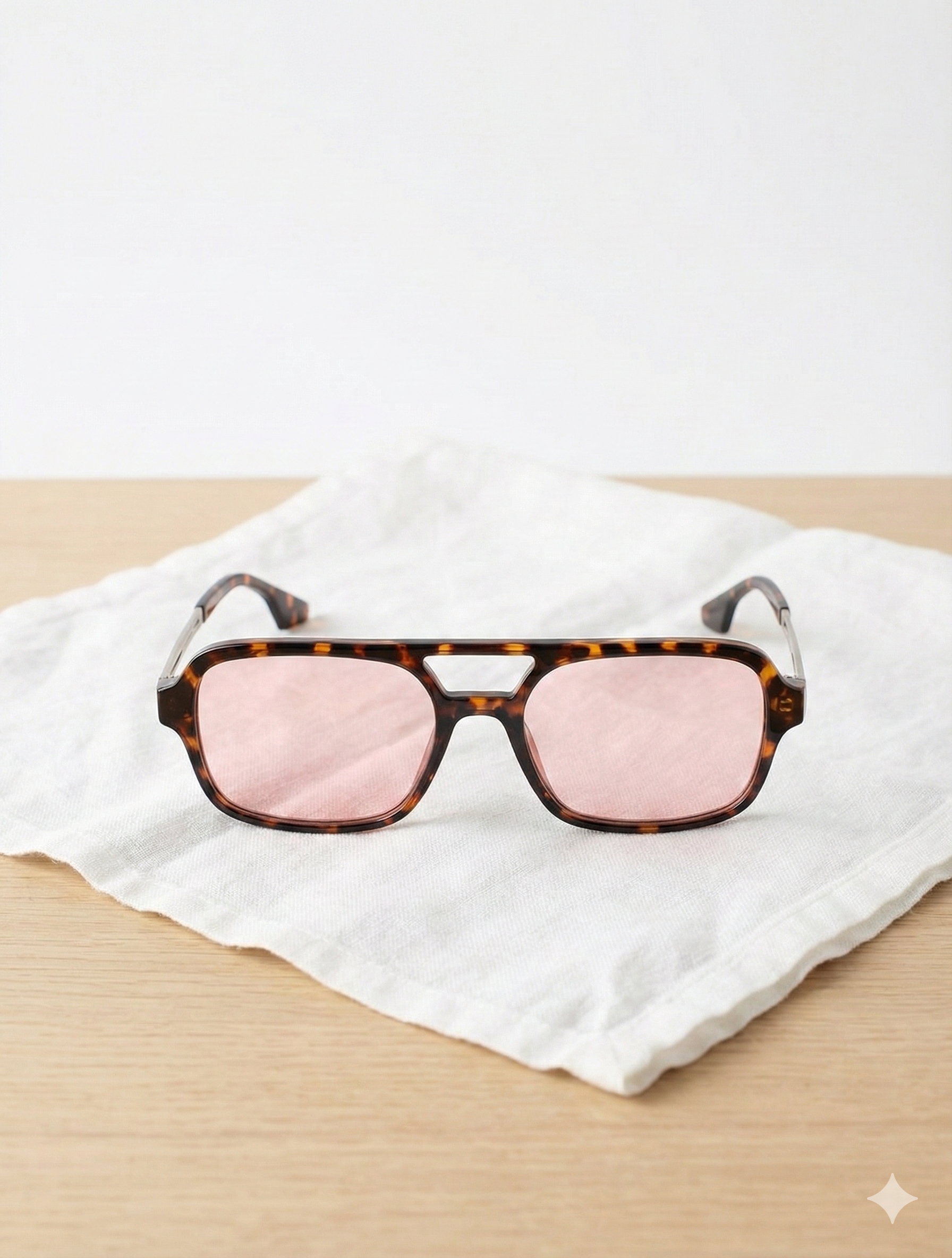 Óculos de Sol Afrodite - Quadrado Estampa Onça Vintage | Aurora